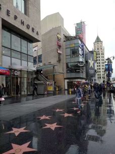 好莱坞星光大道-洛杉矶-大海家的女汉子