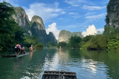 万景竹筏漂流
