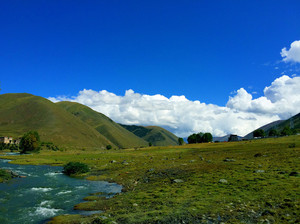新都桥游记图文-G318沿途美景——新都桥