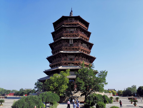 千年天下大奇观 应县木塔