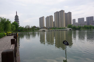 涟水，水，岛相连的五岛湖公园