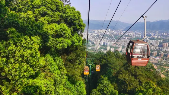 縉雲山生態旅遊觀光索道