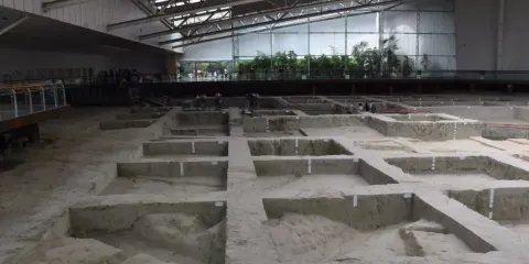 淮陽區平糧台古城遺址博物館