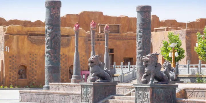 達瓦昆沙漠旅遊風景區