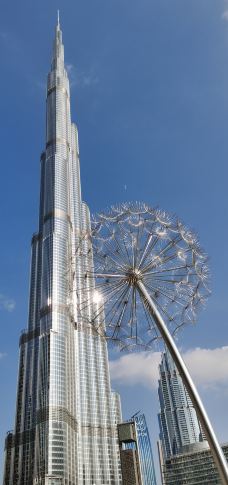 哈利法塔124层观光-迪拜