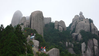鬼斧巧开凿,仙踪常往还,福鼎太姥山
