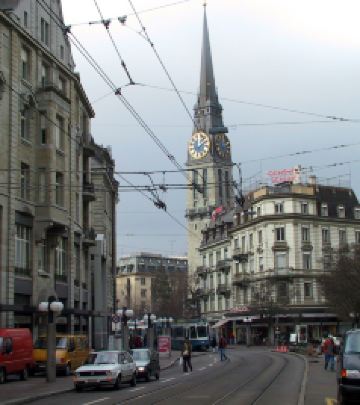 苏黎世游记图文-欧洲行瑞士第一大城市苏黎世散记（图）