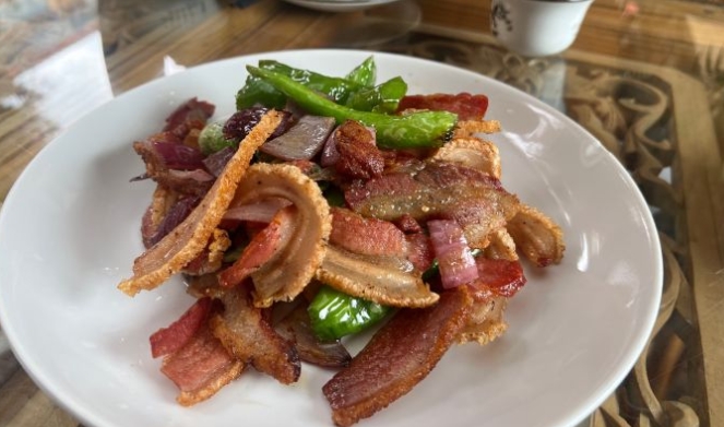 玉龙白沙玉湖人家客栈餐厅图片