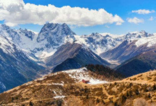 白马雪山景点图片