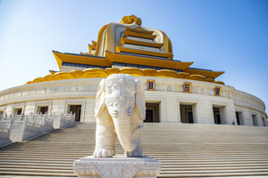 朱家尖游记图文-普陀山观音法界圆通宝殿祈福~