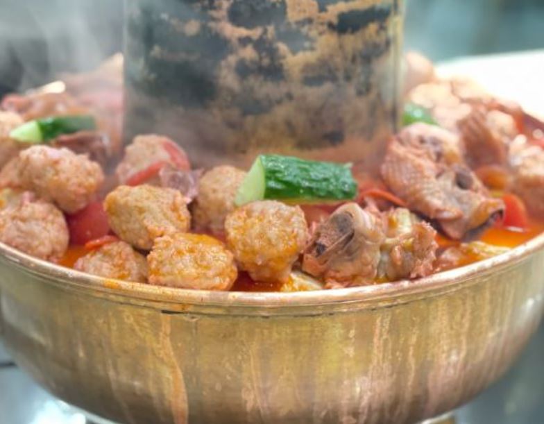 铜锅野菜生态食材汤锅