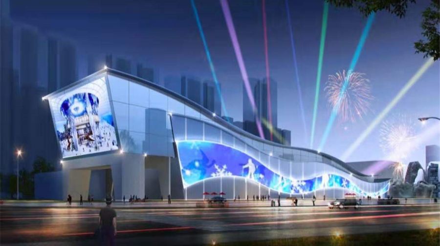 启迪鸿星梧州雪立方冰雪世界