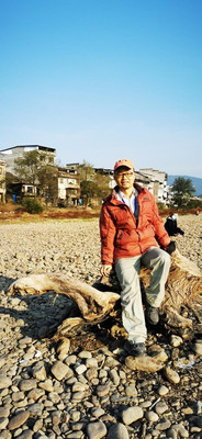 大圩古镇变了样,漓江边多了这一片特别的地方,景色很美