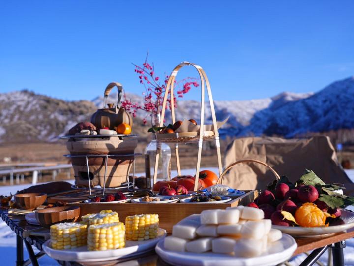 可可托海·許久野奢民宿·餐厅