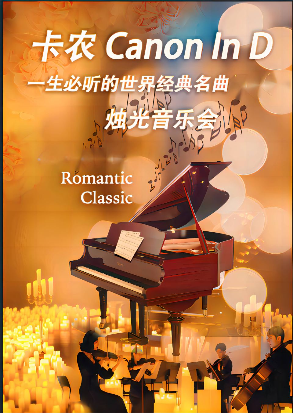 北京 · 《卡农》—一生必听的世界经典名曲烛光音乐会