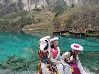 仙境的九寨，梦幻的黄龙