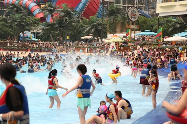 成都环球中心水世界乐园,给你“心动版”的耍水配置