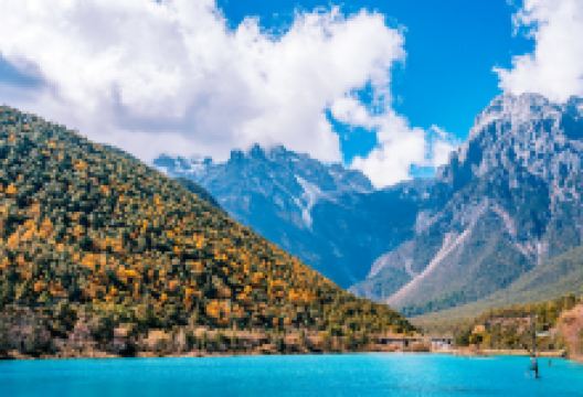 蓝月谷景点图片