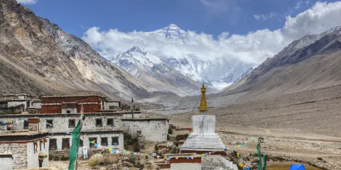 珠峯大本營絨布寺