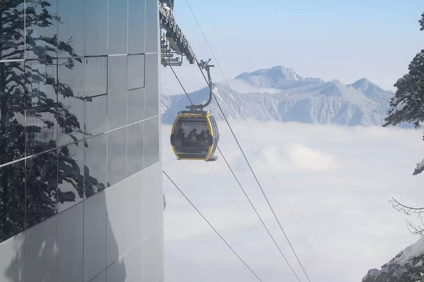 南方的雪，竟也如此美丽，峨眉风情之旅