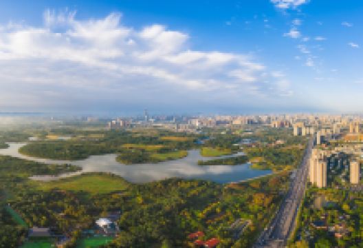 青龙湖湿地公园景点图片