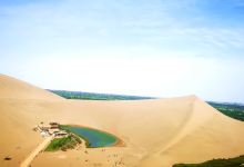 巴丹吉林镇旅游图片-5日敦煌+嘉峪关+张掖+临泽+山丹