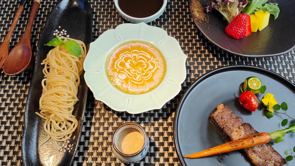 广州莲花山雅阁璞邸酒店璞·素意境素菜餐厅