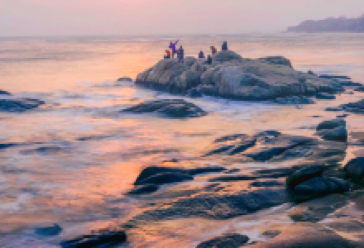 老虎石海上公园-中海滩景点图片