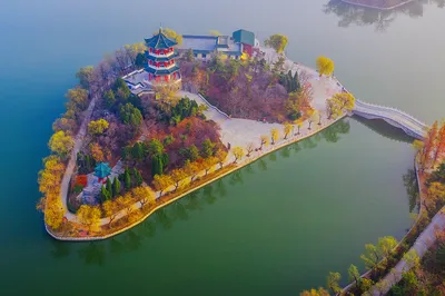 莱西月湖公园