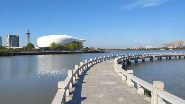 天镜湖公园旅行图片 1