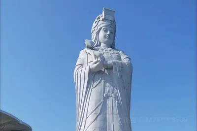黄厝海滩-妈祖像