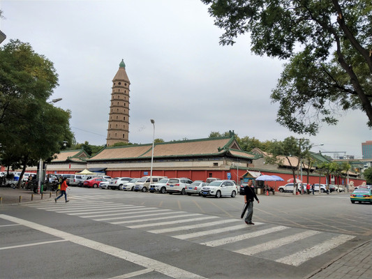 【寧夏4】【絲路】徒步遊走西夏王朝興慶區:承天寺塔、鐘鼓樓、玉皇閣、南關清真寺