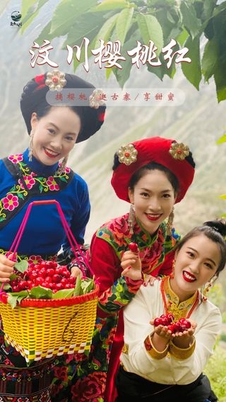 红红红！距成都仅2h，五月来汶川萝卜寨甜蜜一“夏”