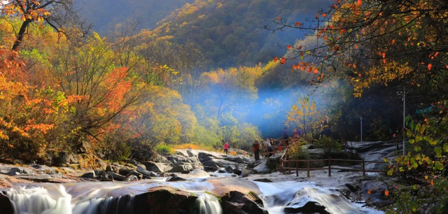 秦岭九寨沟与你有个约会,金秋时节就去黄柏塬,逃离喧嚣的好去处