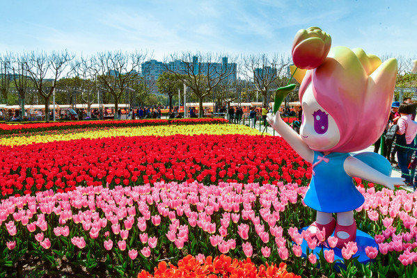 郁金香博物馆——2021年“大宁郁金香公园”郁金香花展