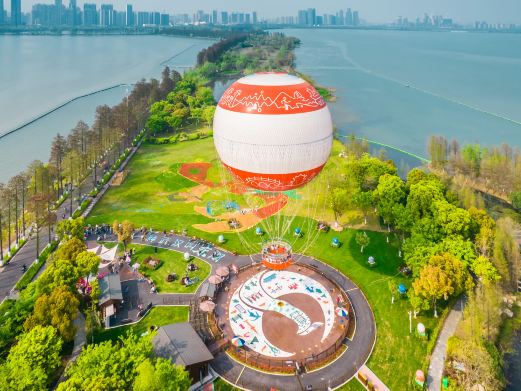 东湖观光氦气球