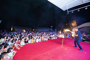 商南游记图文-露营、音乐、狂欢、避暑  2022商南阳城驿帐篷营地森林音乐节开幕