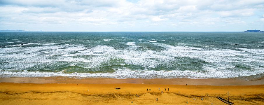 烟台金沙滩海滨公园-金沙滩海水浴场
