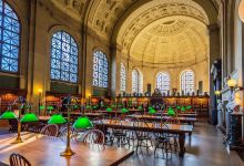 波士顿公共图书馆景点图片