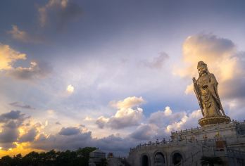 宁波普陀山+南海观音+普济禅寺一日游【一站式服务/祈福专线】【祈福专线，感受佛门禅意】