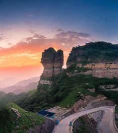 邢台县游记图文-巍巍太行自驾天堂，邢台周公山，走出织女和牛郎