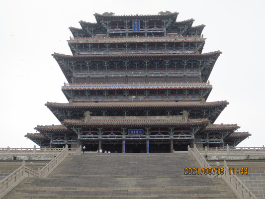 中国四大历史文化名楼之一鹳雀楼
