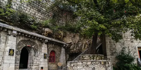 五巖山景區-孫思邈雕像