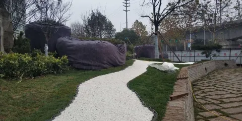 洛川南街休閑廣場