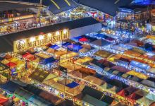 拉差达火车夜市景点图片