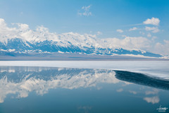 博乐游记图片] 【大美新疆】冬季的赛里木湖，美得不可方物