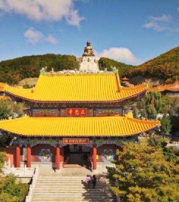 敦化游记图文-赏初秋红叶、探秘千年古墓，东北这座小城一到秋天美成童话