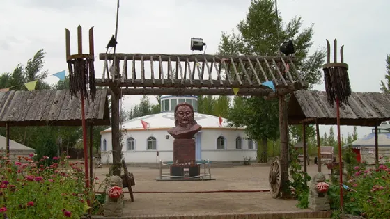 恩格貝生態示範區沙漠科學館