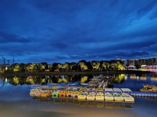 江滨公园-牡丹江-小雪