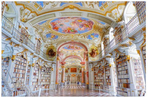 阿尔卑斯山游记图文-轻轻飘过最美的阿德蒙特修道院图书馆-昔日奥匈帝国自由行之十